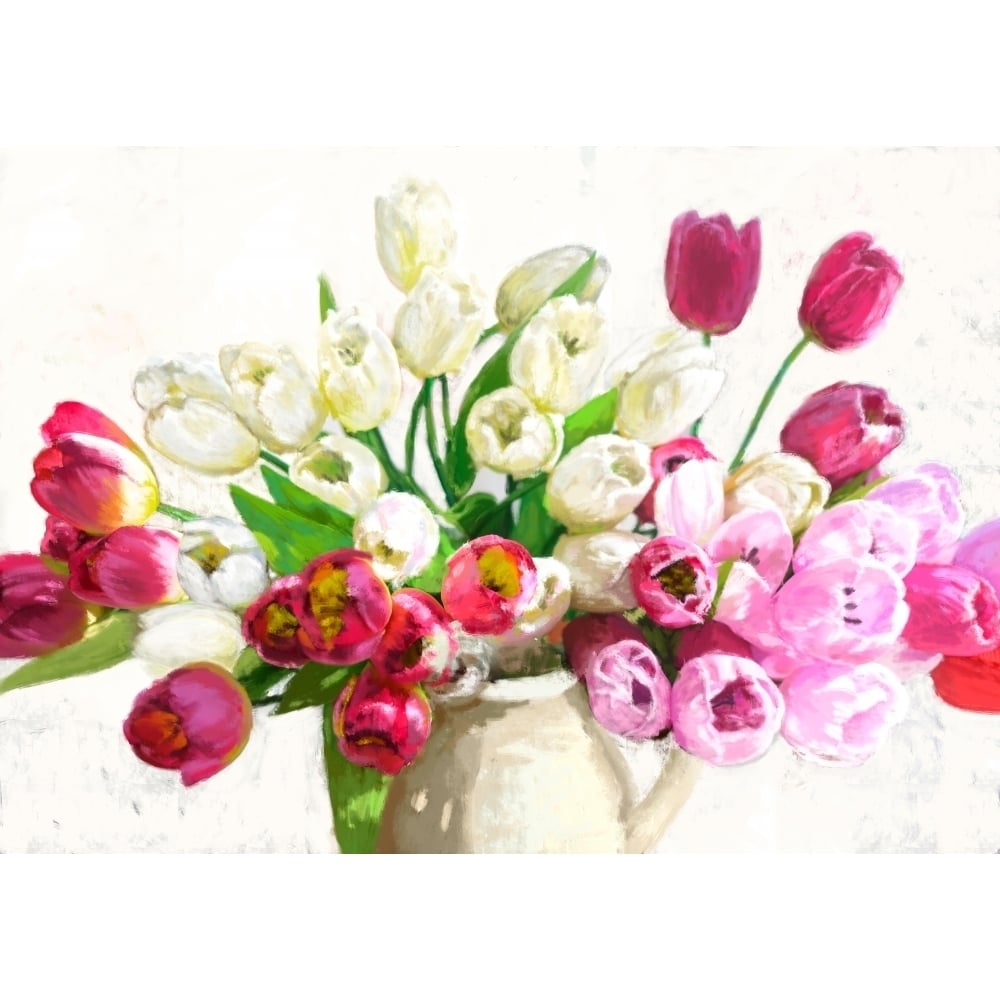 Bouquet on white background Poster Print by Kelly Parr-VARPDX3KP5338 Image 1