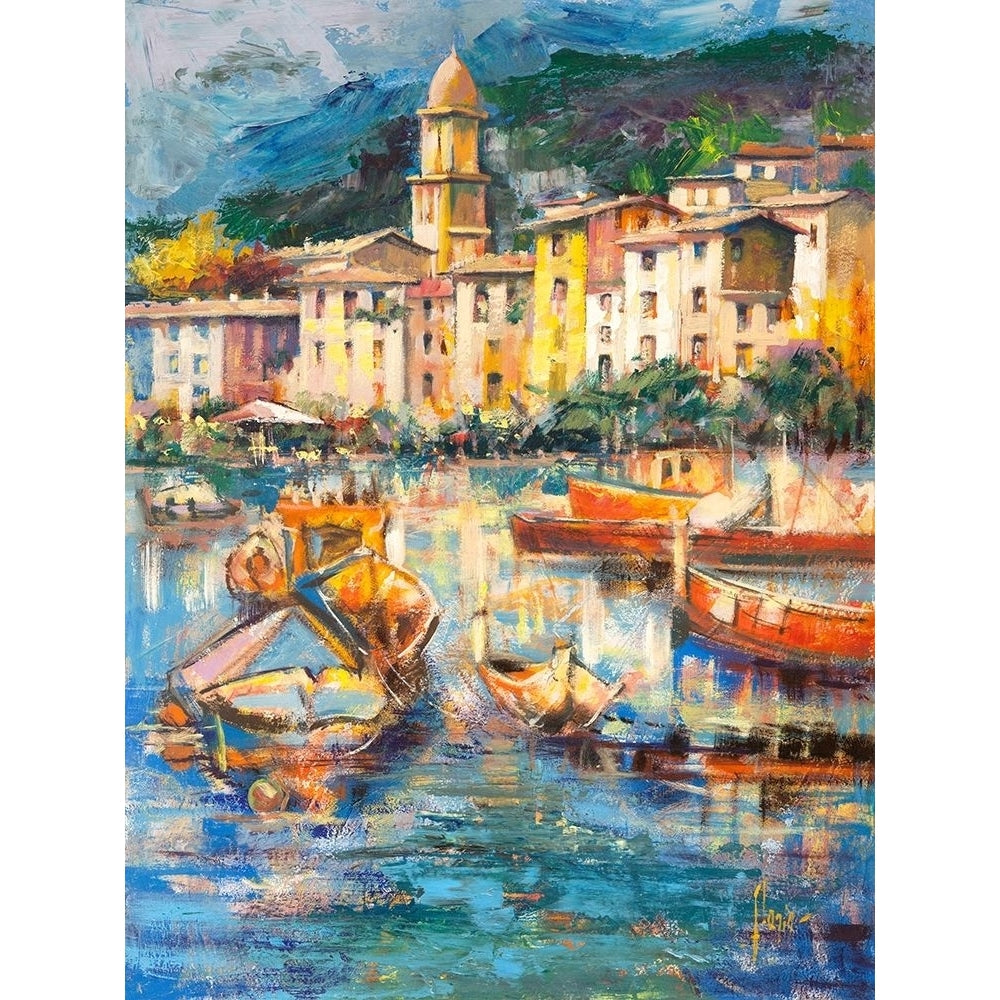 Colori di Portofino Poster Print by Florio Luigi-VARPDX3LR4780 Image 1