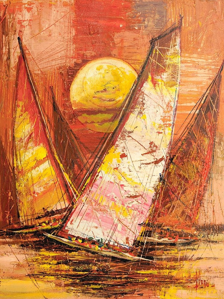 Regata al tramonto II by Luigi Florio-VARPDX3LR5512 Image 1