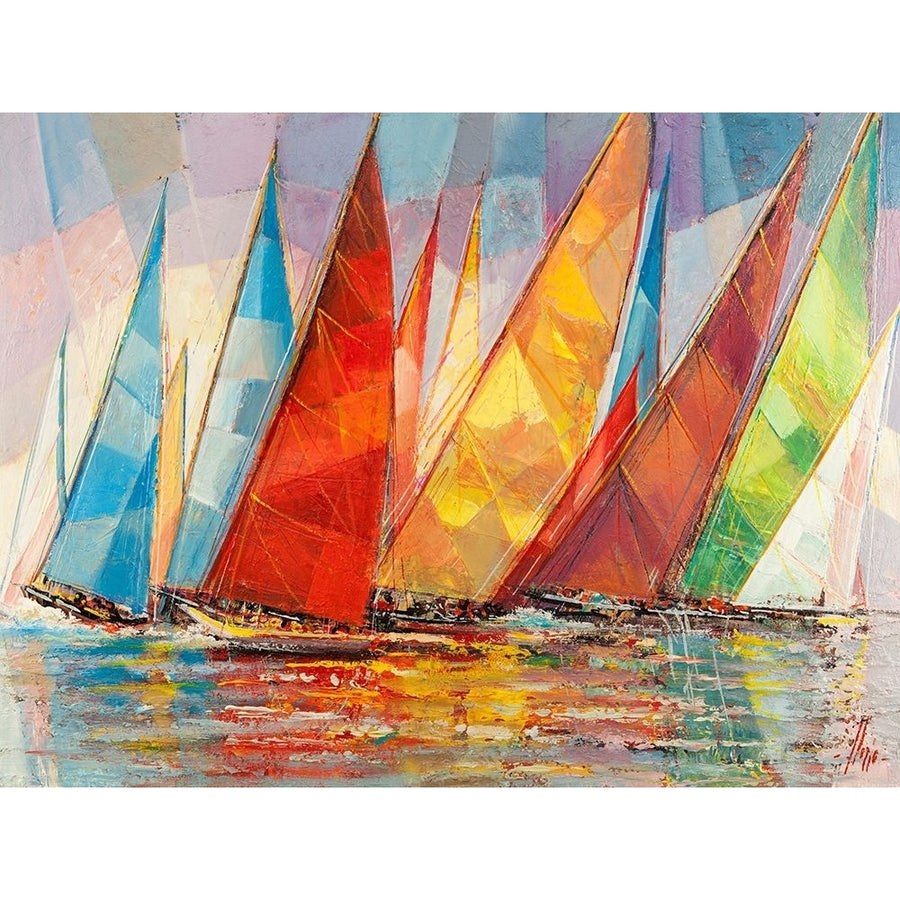 Regata estiva Poster Print - Luigi Florio-VARPDX3LR6259 Image 1