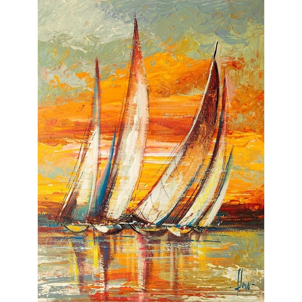 Regata al tramonto I by Luigi Florio-VARPDX3LR5511 Image 1