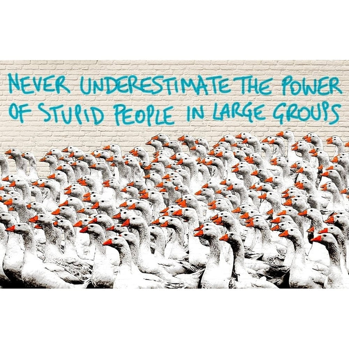 Never Underestimate... Poster Print by Masterfunk Collective-VARPDX3MF4175 Image 1