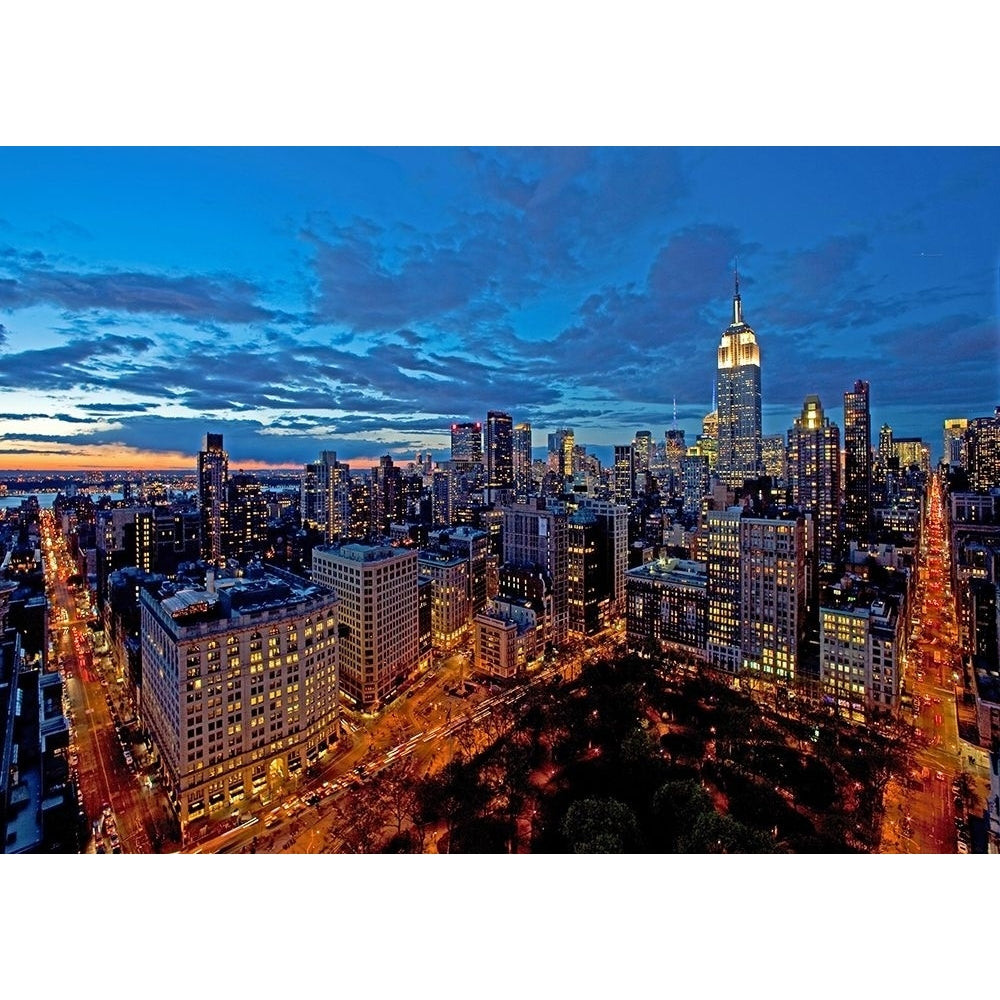 Chelsea and Midtown Manhattan Poster Print by Richard Berenholtz-VARPDX3RB5133 Image 1