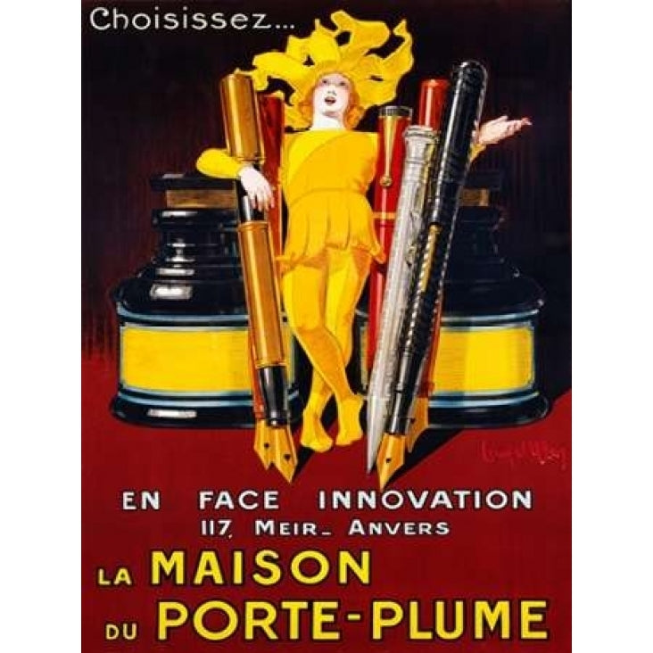 La Maison du Porte-Plume 1924 Poster Print by Jean DYlen-VARPDX3VI1256 Image 2