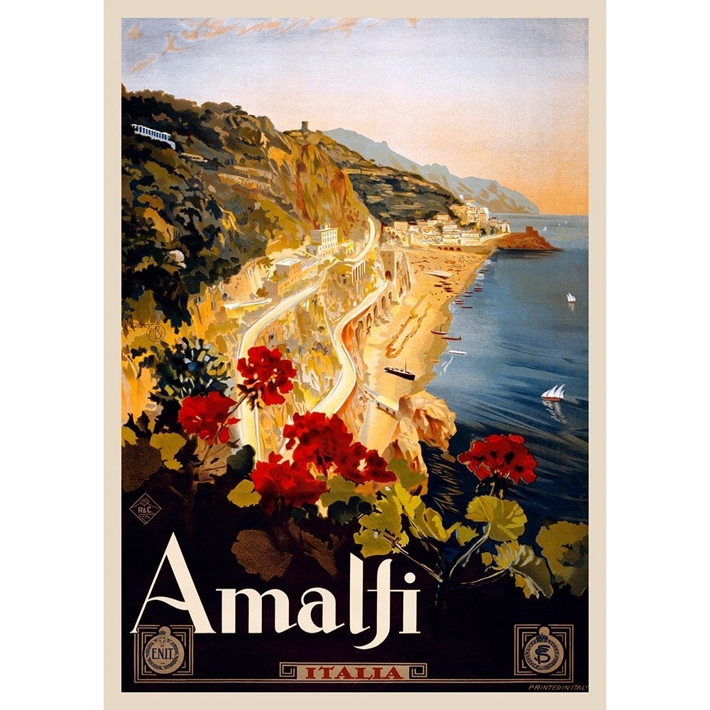 Amalfi Poster Print - Mario Borgoni-VARPDX3VI7081 Image 1