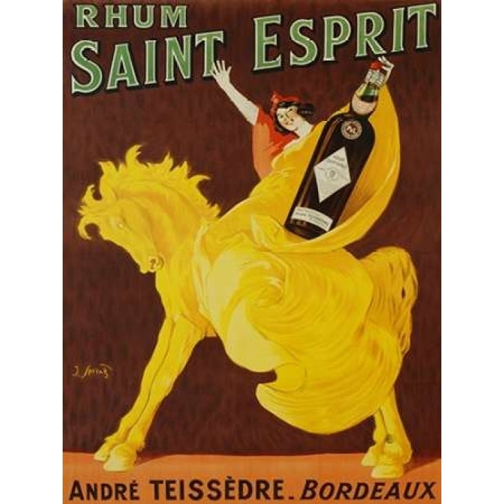 Rhum Saint Esprit 1919 Poster Print by J. Spring-VARPDX3VI747 Image 2