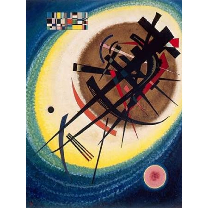 The Bright Oval Poster Print by Wassily Kandinsky-VARPDX3WK2620 Image 2