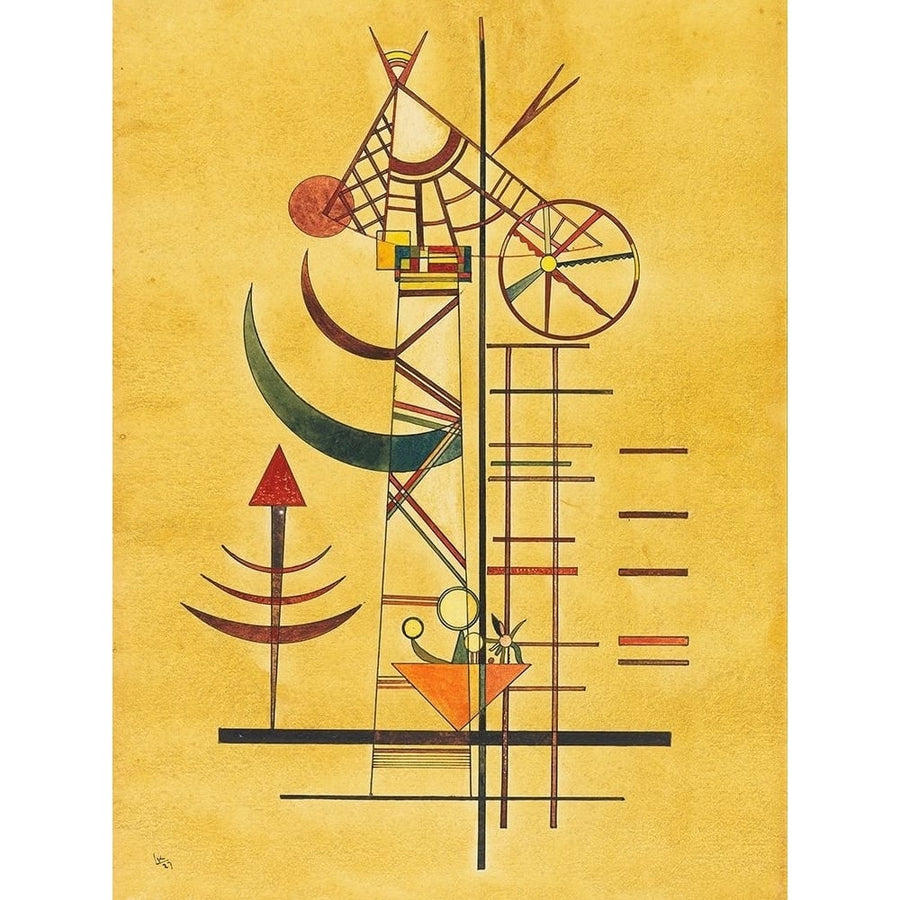 Curved Tips by Wassily Kandinsky-VARPDX3WK5722 Image 1