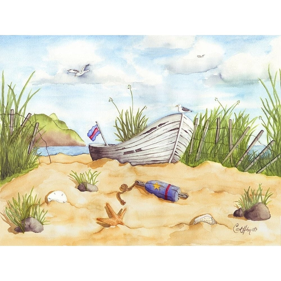 Beach Treasures Poster Print by Carol Halm-VARPDX40010 Image 1