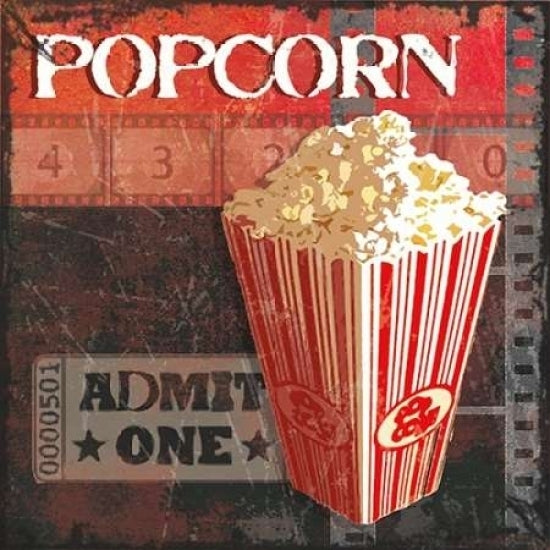 POPCORN TIME Poster Print by Sandra Smith-VARPDX400SMI1046 Image 2