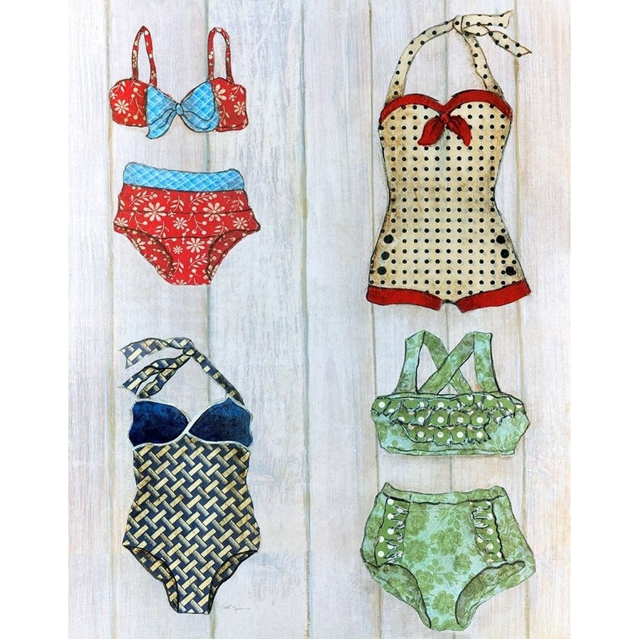 Vintage Bathing Suits II Poster Print by Tava Studios-VARPDX40121 Image 1