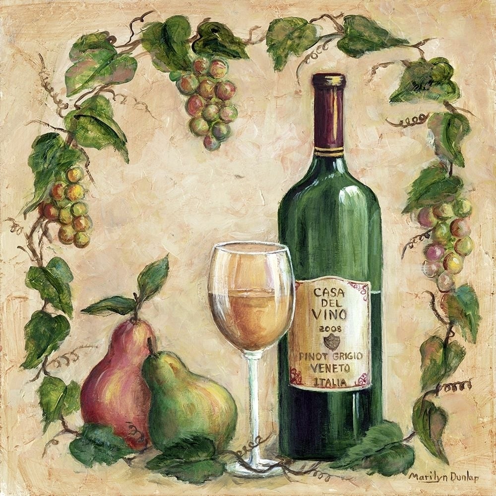 Casa Del Vino Poster Print by Marilyn Dunlap-VARPDX40182 Image 1