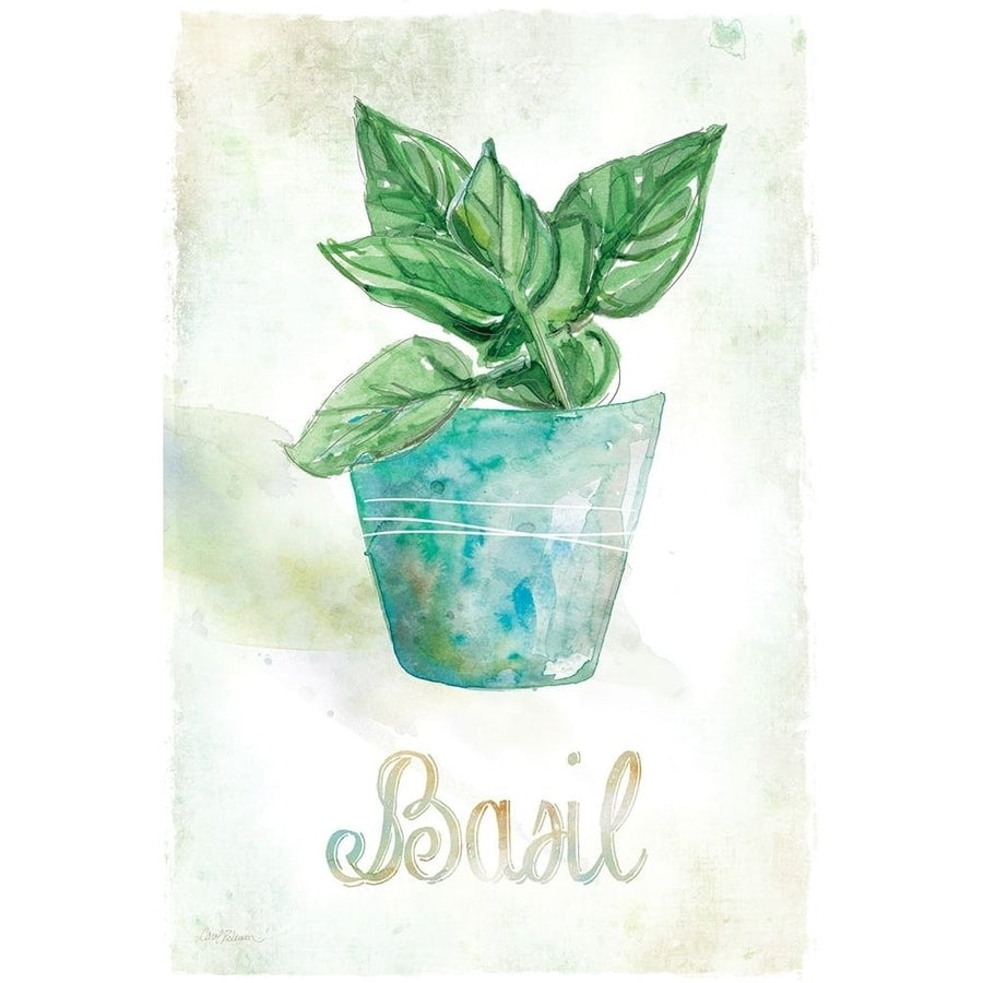 Potted Basil Poster Print by Carol Robinson-VARPDX40226 Image 1