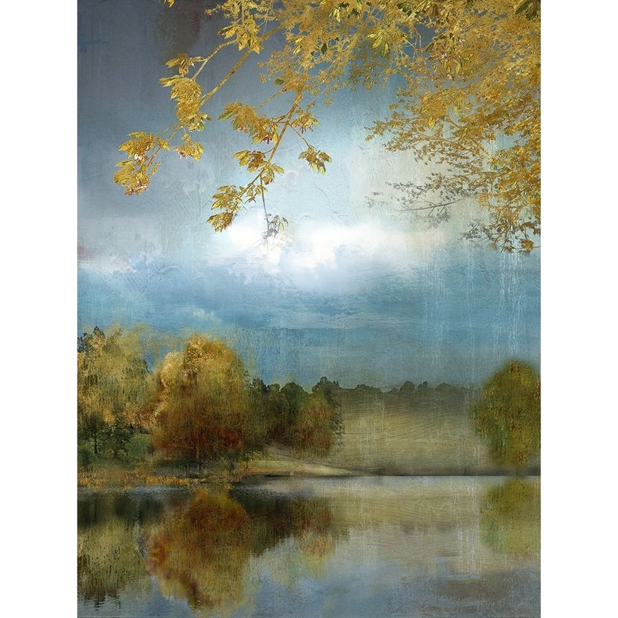 Golden Leaves Poster Print by Nan-VARPDX40307 Image 1