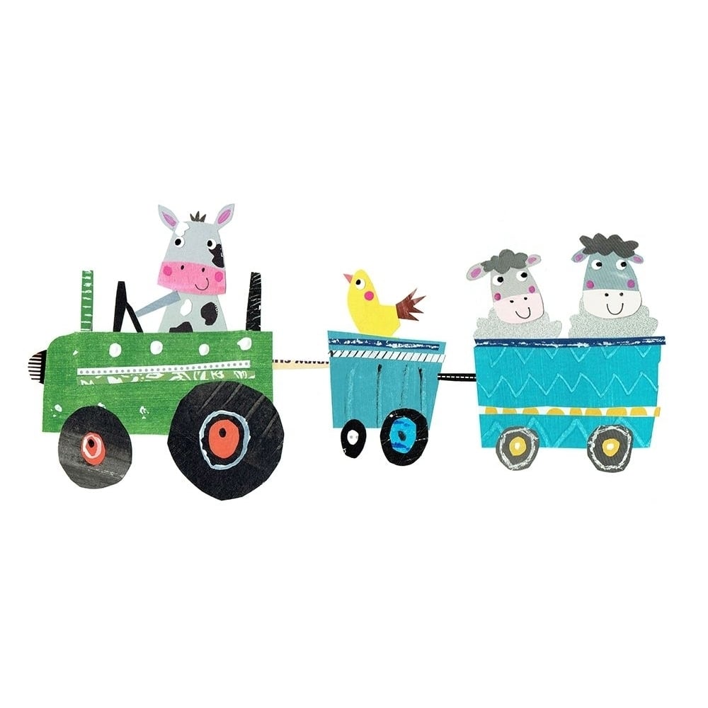 Cute Farm Poster Print by Katherine and Elizabeth Pope-VARPDX40422 Image 1