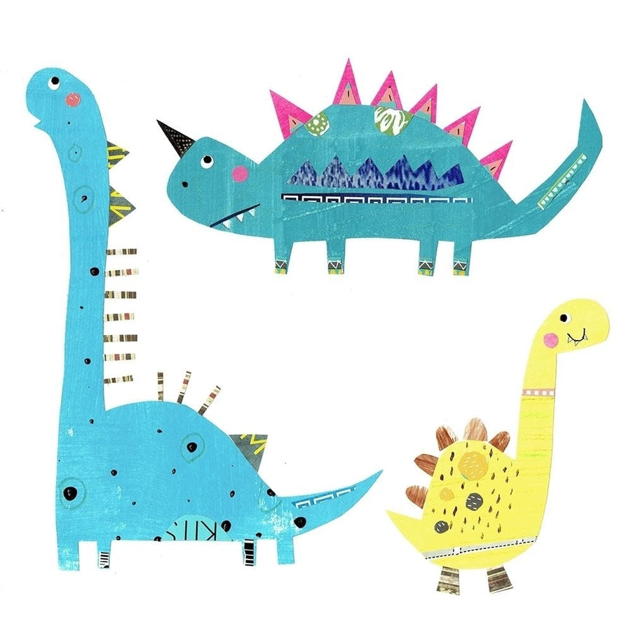 Dino Trio Poster Print by Katherine and Elizabeth Pope-VARPDX40428 Image 1