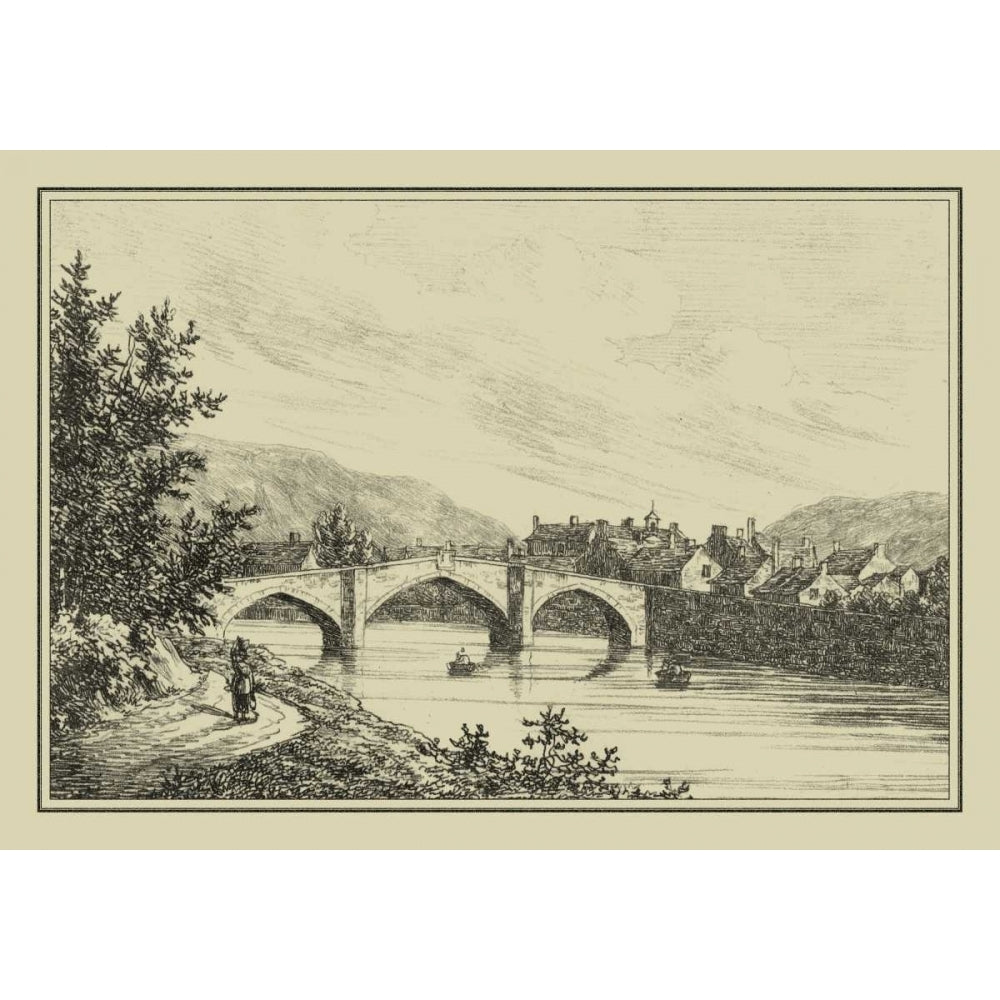 Idyllic Bridge I Poster Print - I.G. Wood-VARPDX40487D Image 1