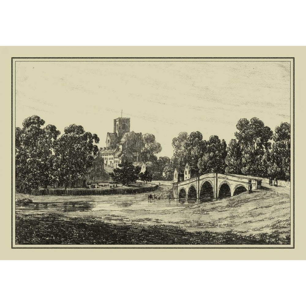 Idyllic Bridge II Poster Print - I.G. Wood-VARPDX40488D Image 1