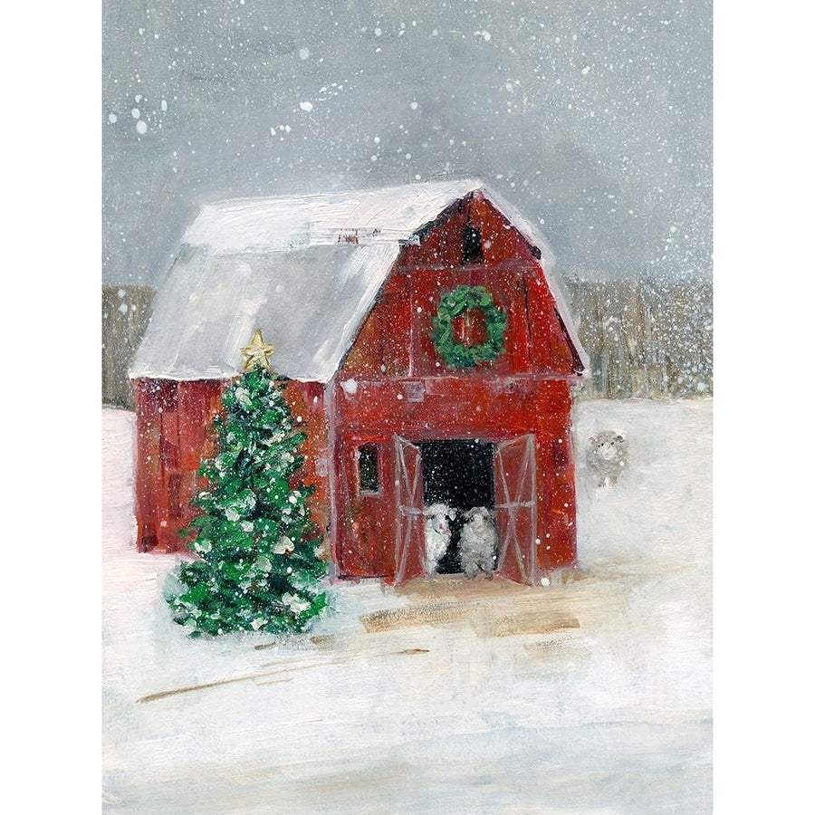 Christmas on the Farm I by Sally Swatland-VARPDX40635 Image 1