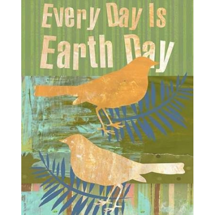 Earth Day Poster Print by Walter Robertson-VARPDX406ROB1006 Image 1