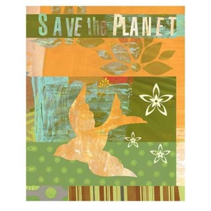 Save the Planet Poster Print by Walter Robertson-VARPDX406ROB1007 Image 2