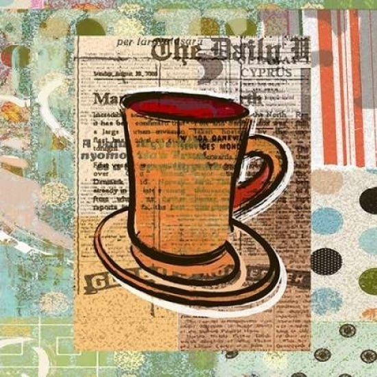 Daily Coffee Poster Print by Walter Robertson-VARPDX406ROB1024 Image 1