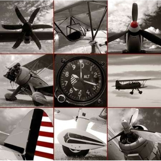 Aircraft Montage Poster Print by Matt McCarthy-VARPDX407MCC1013 Image 2