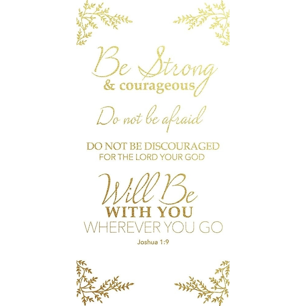 Joshua 1:9 Poster Print by CAD Designs CAD Designs-VARPDX40840 Image 1