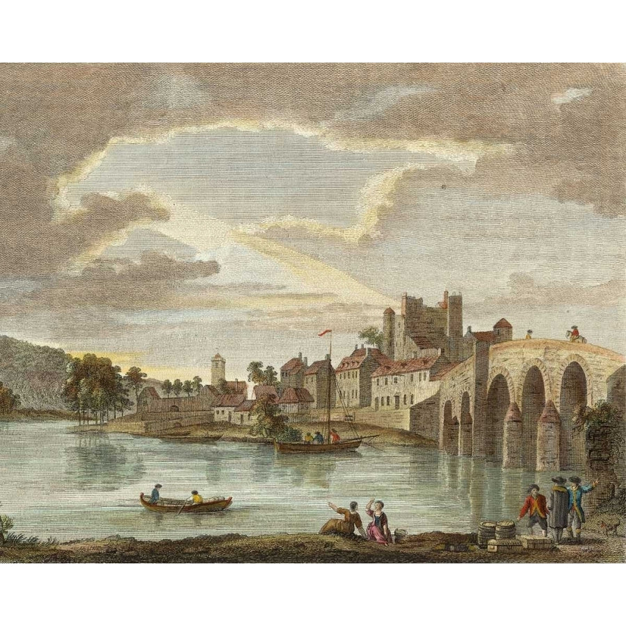 Castle at Wexford Poster Print - P. Sandby-VARPDX40873D Image 1