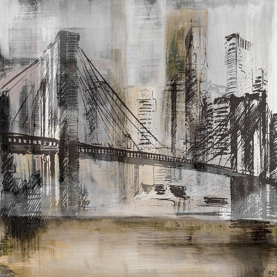 Brooklyn Bridge Poster Print by Susan Jill-VARPDX40953 Image 1