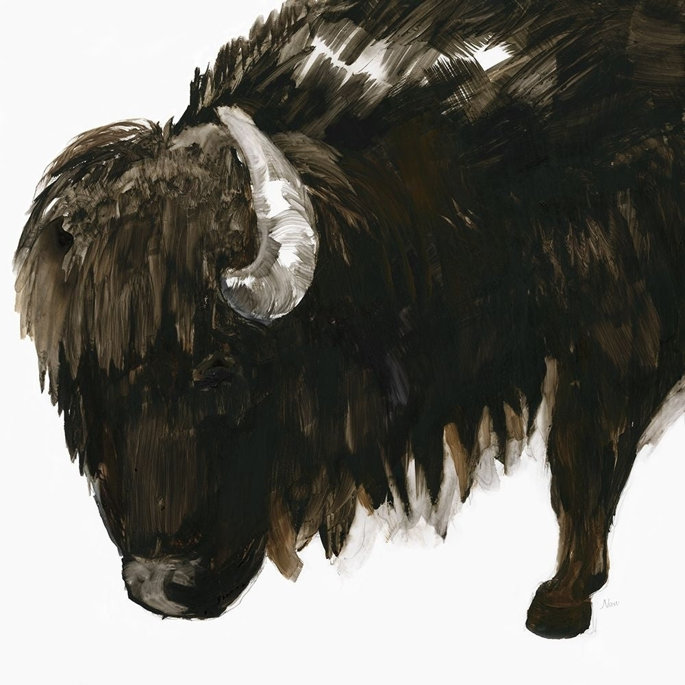 Bison Bull Poster Print by Nan Nan-VARPDX40951 Image 1