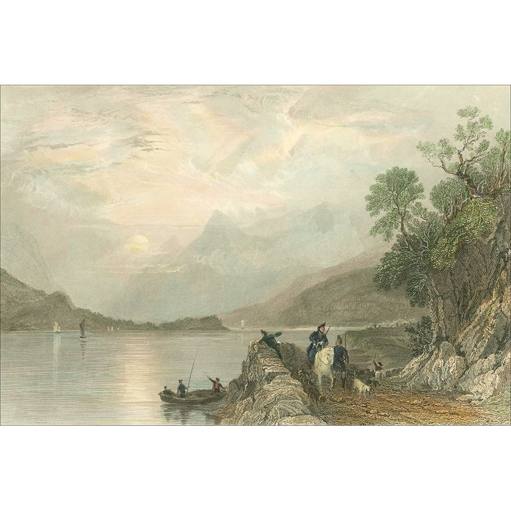 Pastoral Riverscape III Poster Print - William H. Bartlett-VARPDX40963D Image 1