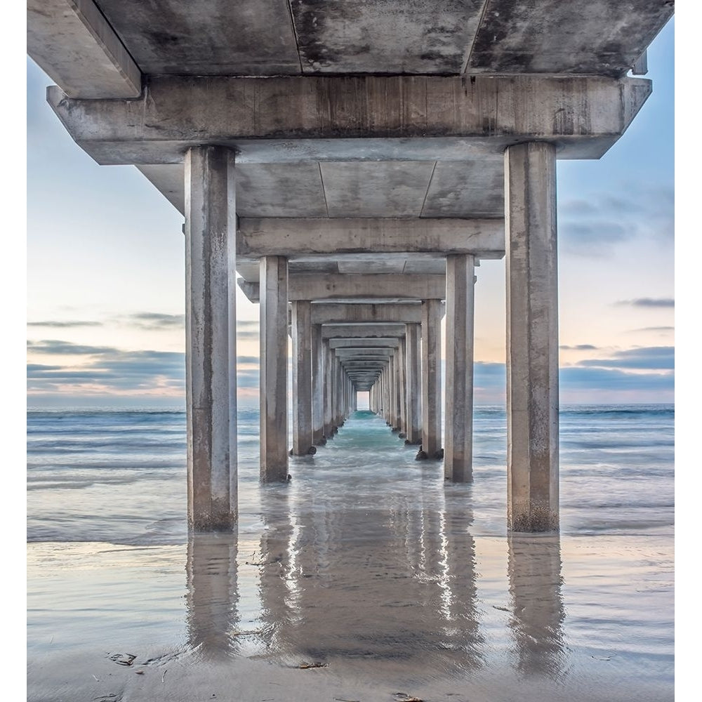 Scripps Pier Poster Print by Rob Tilley-VARPDX41038 Image 1