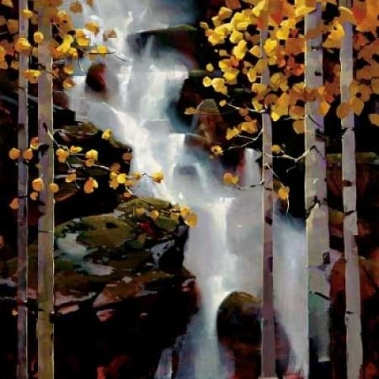 Waterfall Poster Print by Michael OToole-VARPDX4113 Image 2