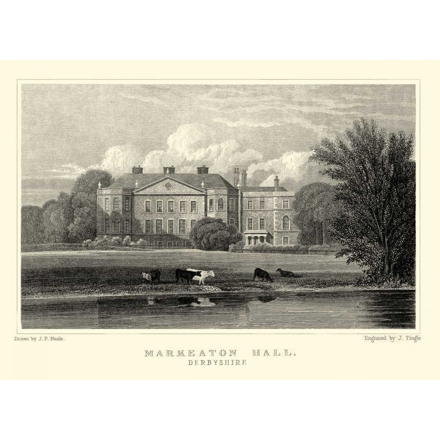 Markeaton Hall Poster Print - J.P. Neale-VARPDX41206D Image 1