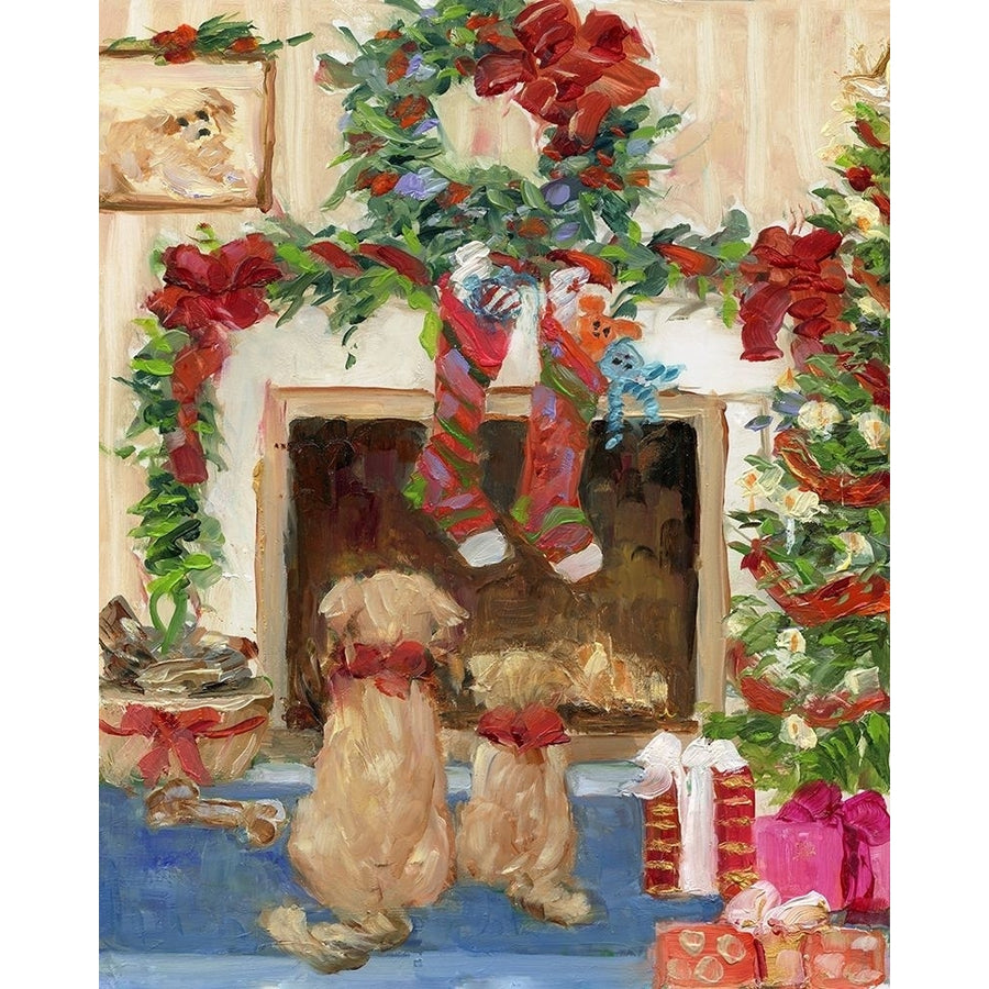 Santa Watch Poster Print by Sally Swatland-VARPDX41288 Image 1