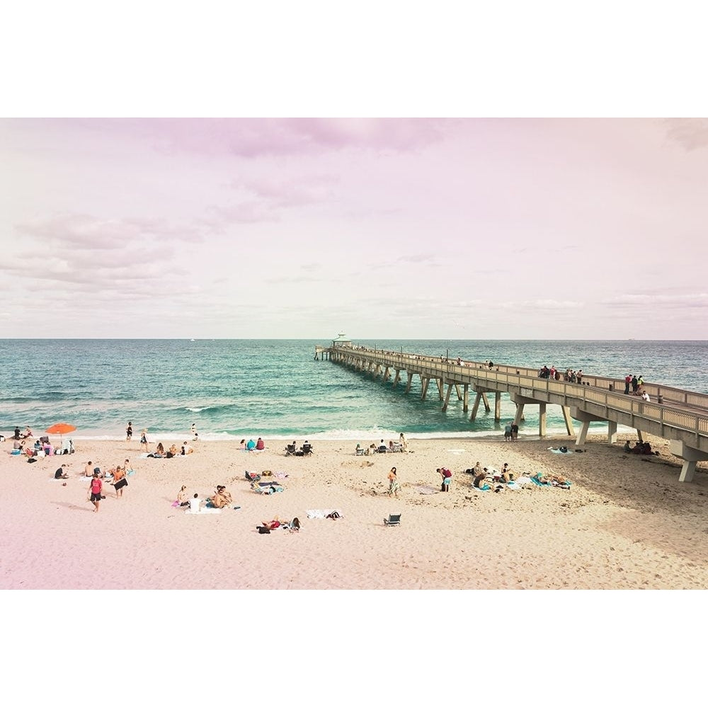 Deerfield Beach Poster Print by Walter Bibikow-VARPDX41316 Image 1