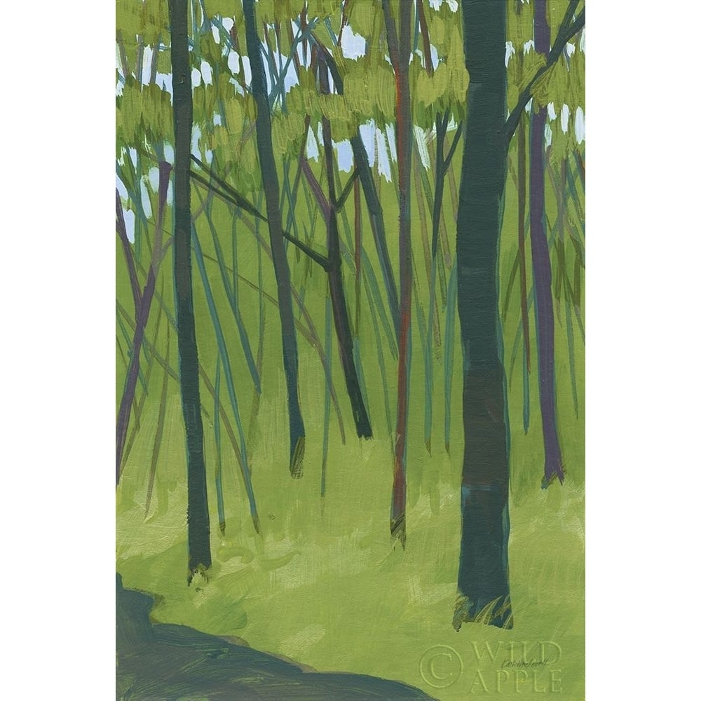 Spring Woods Dark Green Poster Print by Kathrine Lovell-VARPDX41346 Image 2