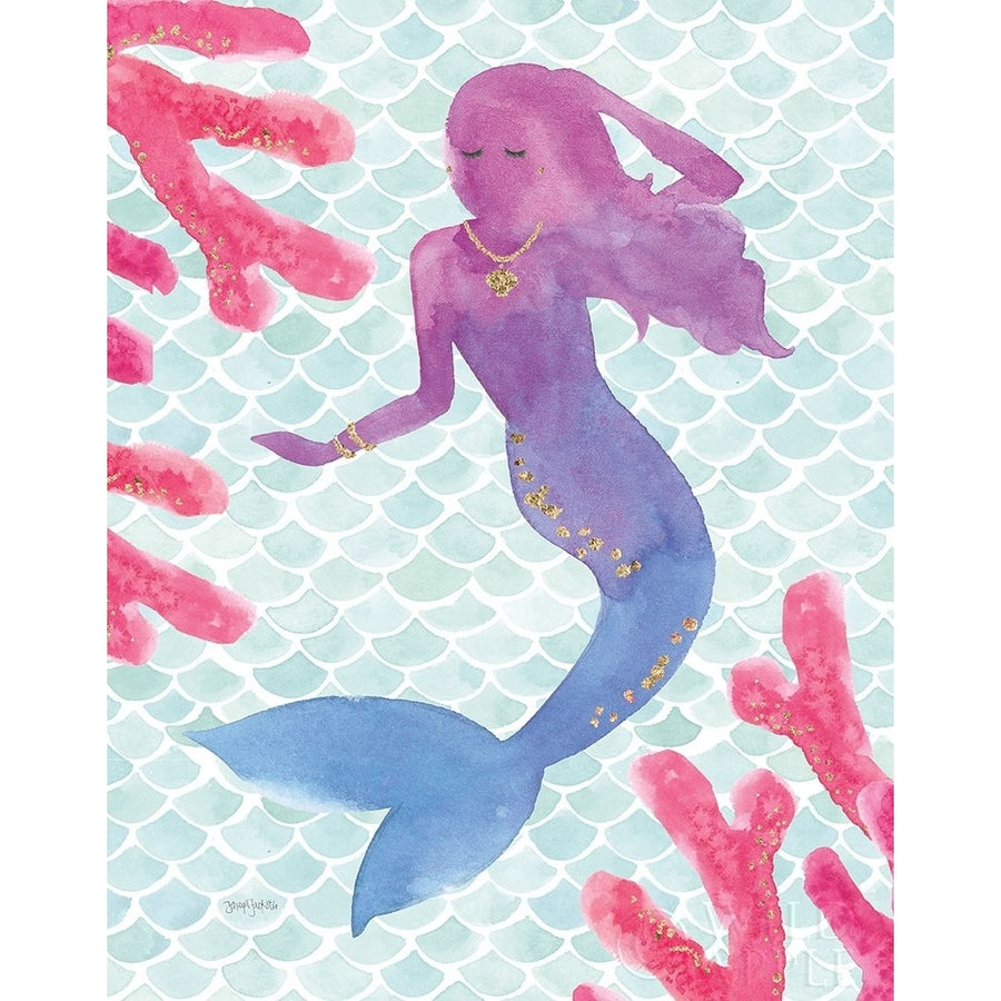 Mermaid Friends I Poster Print by Jenaya Jackson-VARPDX41487 Image 1