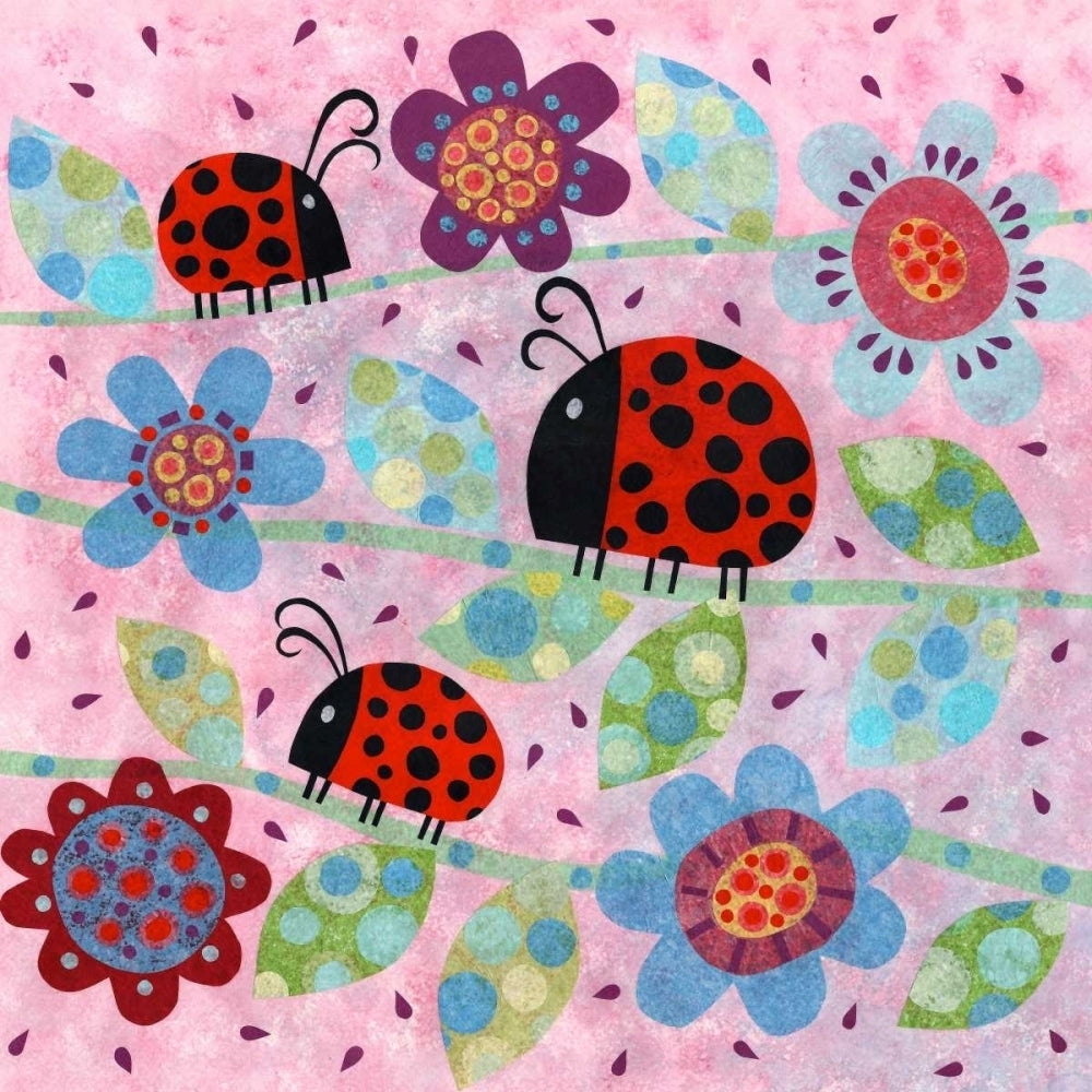 Lady Bugs Poster Print - Kim Conway-VARPDX41615D Image 1