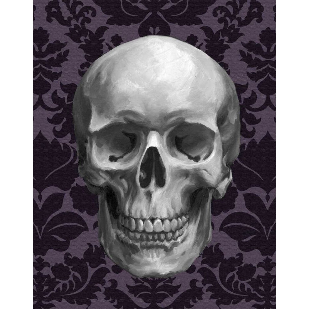 Skull on Damask Poster Print - Ethan Harper-VARPDX41694D Image 1