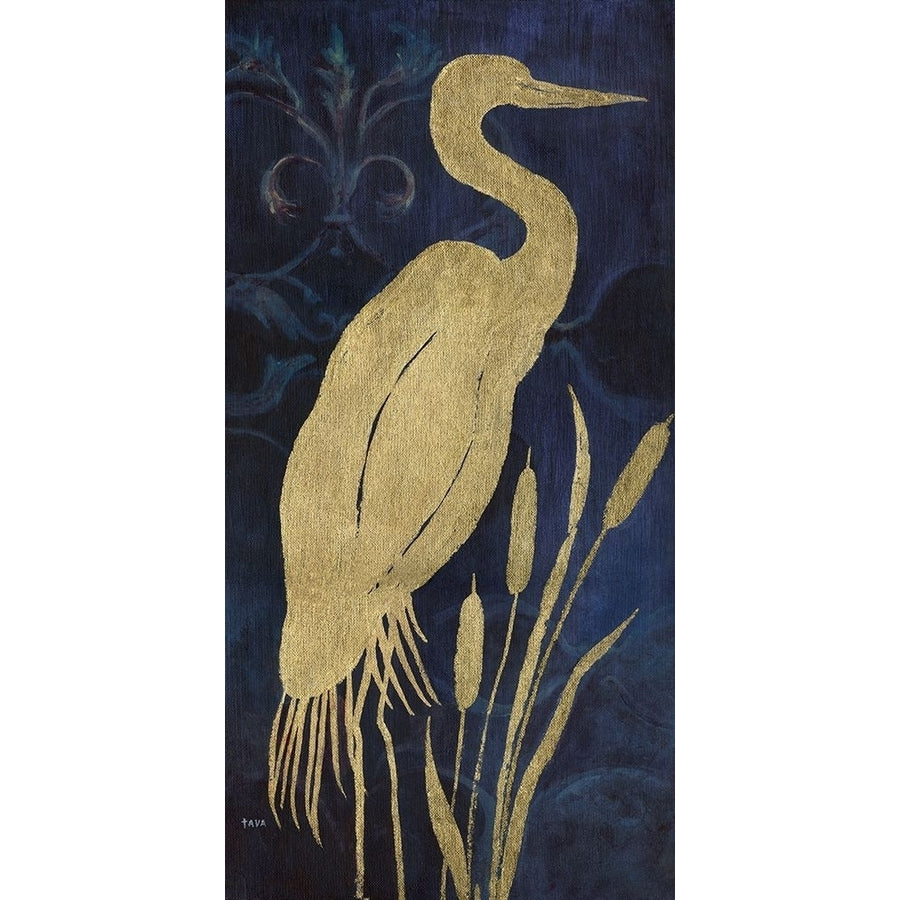 Egret On Indigo I Poster Print by Tava Studios Tava Studios-VARPDX41711 Image 1