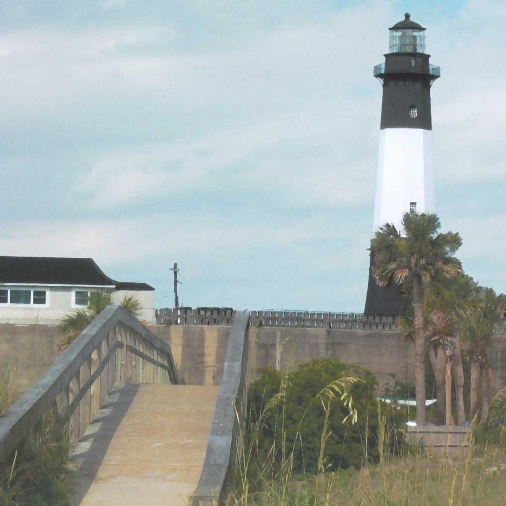 Tybee Lighthouse II Poster Print - Pam Ilosky-VARPDX41713D Image 1