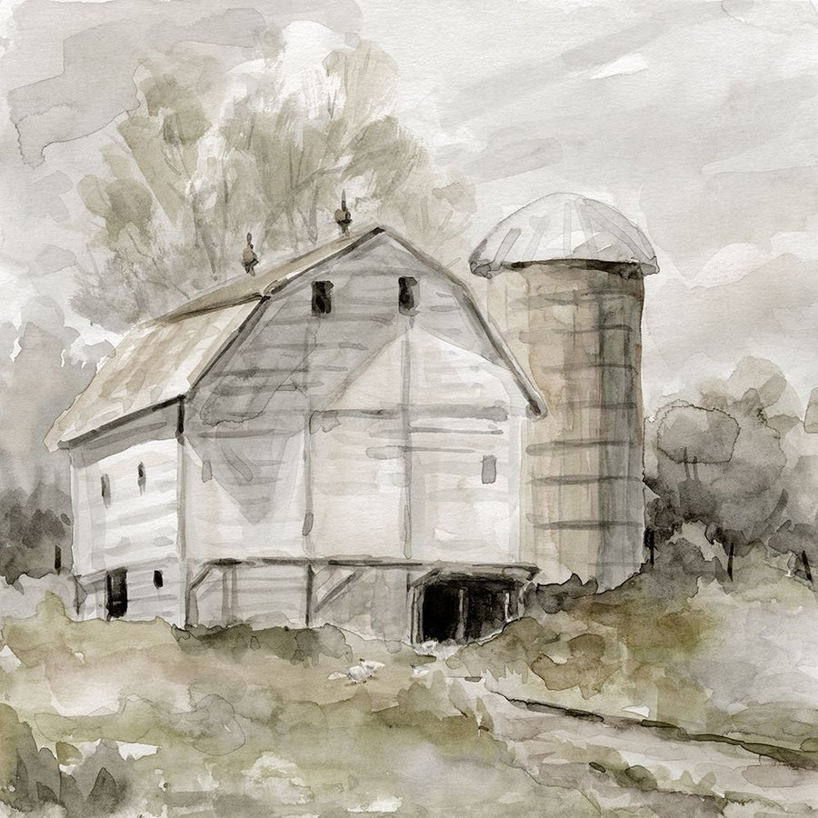 Neutral Silo Poster Print by Carol Robinson-VARPDX41719 Image 1