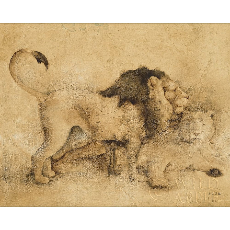 Global Lions Light Crop Poster Print by Cheri Blum-VARPDX41821 Image 1