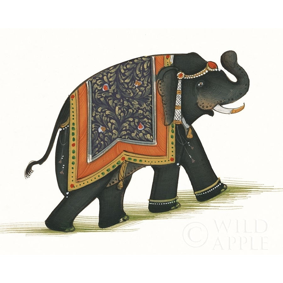 India Elephant I Light Crop Poster Print by Wild Apple Portfolio-VARPDX41825 Image 1