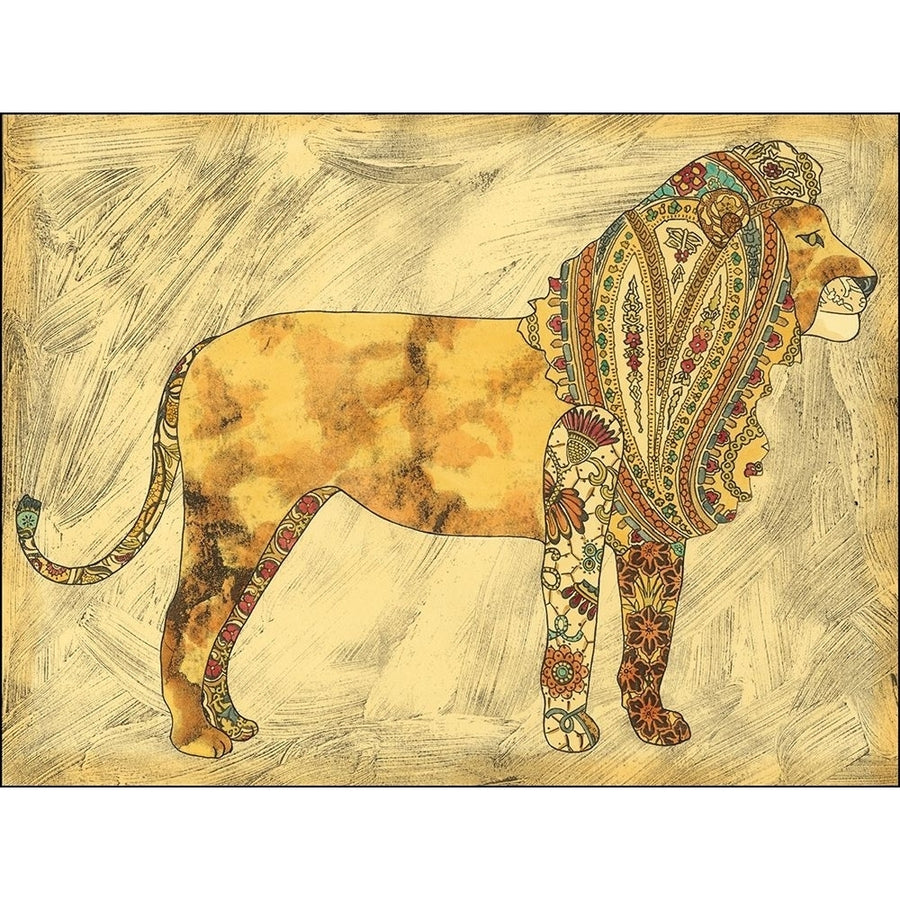 Royal Lion Poster Print - Chariklia Zarris-VARPDX41847D Image 1