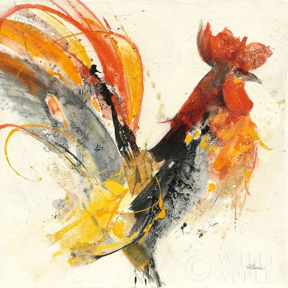 Festive Rooster I Poster Print by Albena Hristova-VARPDX41852 Image 1