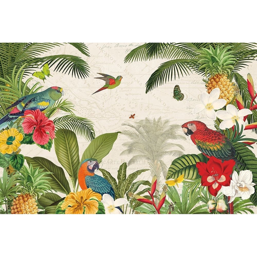 Parrot Paradise I Poster Print by Katie Pertiet-VARPDX42060 Image 1