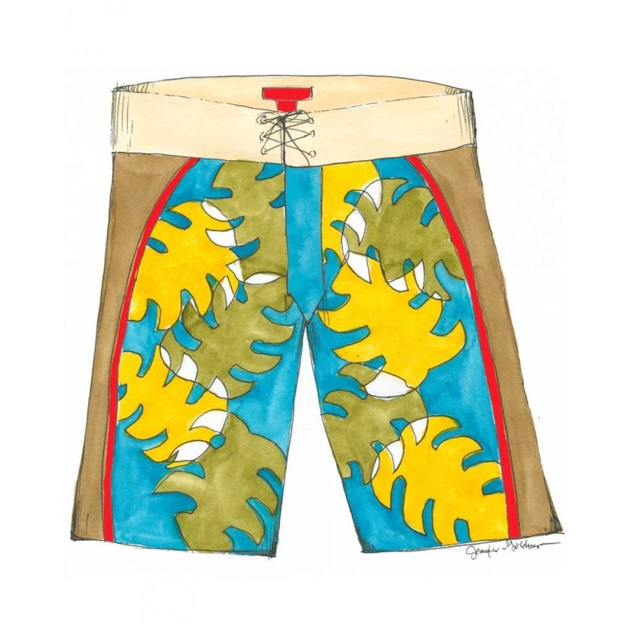 Surf Shorts I Poster Print - Unknown-VARPDX42090D Image 1